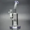 10 "Hookah Bong Dab Rig Wielfilter Percolator Water Pijp Recycler Heady Glass Oil Rigs Ash Catcher Splash Guard Rook Pipes Bongs