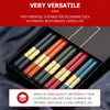 Chopsticks 5 Pairs 24.3cm Japanese Style Stick Sushi Pot Home Kitchen Non-slip Reusable Tableware