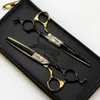 Najwyższa jakość Jaguar XMQ02 Cuthinning Hair Scissors z zestawem detalicznym ze skórzaną case4991148