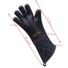 Extended Silicone Gloves High Temperature Resistant Silicone Heat Insulation Microwave Oven Anti-Scald Waterproof Non-Slip Glove 210622