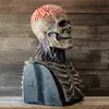 Halloween Mask Skeleton latex Mask Horror Evil Scary Mask For Halloween Holiday Party Masquerade Decoration Dropshipping