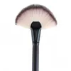 PRO Enkele fan vorm make-up borstels 1 stks poeder borstel sector vormige blush borstel soft touch pincel maquiagem