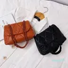 Designer-Taschen Vintage plissierte Umhängetasche Feel Mini-Handtaschen Damen Umhängetasche Kamerataschen Mode Tarnung Geldbörsen Kettentasche