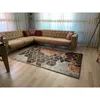 Cienka pokrywa dywanowa Dekoracyjna tkanina Rękawa Home Textile Made in Turcja 220301