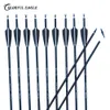 28/30/31 Inch 500 spine Archery Carbon Arrows Replaceable ArrowHead Tips for Compound Bows Recurve Bow Hunting & Practice