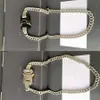 Alyx Cubix Mini Colares Men Mulheres 1017 Alyx 9SM Chain Chain Link Duas cores Metal Buckle Q0622