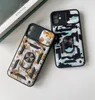 Camouflage-Schiebefenster-Telefonhüllen, Rüstung, magnetischer Ständer, rückseitige Abdeckung, 360-Grad-Fingerhalterschutz für iPhone 12 Pro Max Mini 11 Xs XR 7 7P 8 8Plus