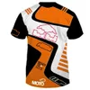 Camiseta de Motocross, camiseta para aficionados a las carreras de motos, traje de carreras, camiseta de media manga personalizada con el mismo párrafo