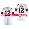 Choix de brouillon cousu Brian Drew Football Jersey broderie personnalisée XS-5XL 6XL