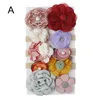 Accessori per capelli 10 pezzi / set Fasce per fiori per bambini Fascia per capelli in nylon per bambina per bambina M3715