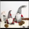 Dekoracje Boże Narodzenie Xmas Szwedzki Elf Tomte Santa Claus Lalki Drzewo Wiszące Dekoracje Home Decoration Supplies1 RVSFO BMXTK