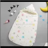 Tassen kinderdagverblijfbedden baby kinderen zwangerschapsval levering 2021 0 9m baby slaapzak envelop geboren quilt babe katoen zachte baby gewikkeld in win