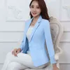 Qualité Automne Printemps Blazer Femme Élégante Mode Lady Blazers Manteau Costume Femme Grande Taille 5XL Bureau Veste Formelle 211122