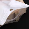 Белый Запах Доказательство Пластиковые Сумки на молнии Упаковка Подарочная сумка Самопельчик Чехол для наушников Кабельная еда