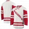 NCAA Wisconsin Badgers Hockey Jersey Cuaufield Robbie Beydoun Linus Weissbach Dylan Holloway Ty Pelton-Byce Roman Ahkan Cameron Ty Ember