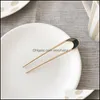 Hair Clips & Barrettes Jewelry Japan Minimalist Alloy Metal Conch Shell Sticks For Women Girl Hairclip Tools Bun Maker Hairpins Headwear Tre