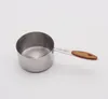 Measuring Spoon Sets Tool Grande Aço Inoxidável Medida de Aço Inoxidável 5 Pçs / Set Farinha Spoons Escala de Cozimento Ferramentas de Cozinha YL623