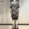 Survêtements pour femmes 4XL 5XL Plus Taille Femmes 2 Pièces Ensembles Camouflage Imprimé Blouse Pantalon Causal Mode Soirée Club Tissu Tenues Matchin