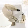 2021 Szeroki Elastyczność Bow Hairband Rhinestone dla Kobiet Moda Pałąk Girls Hoop Head Okładki Samice Akcesoria do włosów