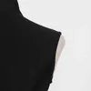 Black Patchwork Diamond Grid Dress For Women Turtleneck Sleeveless High Waist Sexy Slim Dresses Female Fashion 210520