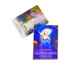 Lightworker Oracle Card Tarot Kartları Mistik Rehberlik Kovarenk Eğlence Partisi Kurulu oyunu Toptan 44 Yaprak / Kutu Destekler