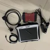 Scanner VCM2 pour outils de Diagnostic professionnels Ford/Mazda, IDS V129/JLR V128, bien installé dans un ordinateur portable CF-19, prêt à l'emploi