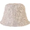 New Style Ladies Bucket Hat Spring and Summer Fashion Korean Style Small Bubble Shade Fisherman Hat Summer Panama Bucket Hat G220311