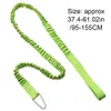 1PC Elastic Kayak Paddle Leash Adjustable With Safety Hook Fishing Rod Pole Coiled Lanyard Cord Tie Rope Rowing Boat Accessories