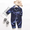 Sleepwear Outfits For Toddler Baby Boys Long Sleeve Solid Tops+Pants Pajamas Sleepwear Soft Feeling Sweet Sleeping Clothes Y81 193 Y2