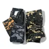 Huncher Cargo Shorts Uomo Summer Camouflage Tasche laterali tattiche Pantaloni militari Pantaloni corti Casual Cotton Khaki 210629