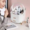 Nordic Big Capacity Cosmetic Storage Box Waterproof Dustproof Bathroom Desktop Beauty Makeup Organizer Skin Care Drawer 211102