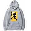 Hoodies unisex banan fisk harajuku japanska anime tryckta män hoodie manliga streetwear mode casual sweatshirt coat h1227