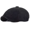 Береты осень-зима 2021, вельветовая восьмиугольная шляпа, британский мужской берет Sboy, женская кепка плюща, 58 см5141536