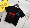 Children T-shirts Summer designer Short Sleeve Shirt Baby Girls Boys colorful Letter Pattern Bottoming Blouses Kids Clothes Tops Tees Plus size 100-150cm