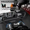 US Stock Trådlös Bluetooth Gaming Controller Gamepad för PC Windows 7 8 10 / Nintendo Switch / Android 4.0 Upp / iOS, Motion Control, Dubbel Vibration, M Knappar, Turbo A00