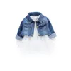 M3949 Kid Meisjes Denim Mesh Jurk Peuter Baby Lange Mouwen Jurken Casual Kids Party Kleding