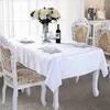 Mesa de jantar de luxo Cobertura protetora Eco-amigável Retângulo Jacquard Toalha de Tablecloth para restaurante de casamento Reciclado moderno 211103