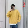 Men's Fall Korean Trend Fashion Long Sleeve T-Shirt 210420