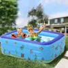 Akcesoria basenowe 13M Przenośne baseny dla dzieci nadmuchiwane wanny Dziecko Prostokątne pływanie