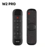 Wechip W2 Pro Air 마우스 음성 원격 제어 마이크 2.4G 무선 미니 키보드 자이로 스마트 안드로이드 TV 상자 미니 PC