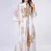 witte abaya jurk