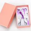 Eye Lashes Clip Kits Cosmetic Beauty Make Up Tool Eyelash Curler and Scissors Eyelashes Tweezer Fake Lash Curling Makeup Tools