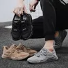 Outdoor Casual Männer Turnschuhe Bequeme Echte Eis seide tuch Boot Schuhe Mann Nicht-slip Atmungsaktive Faulenzer Vulkanisierte Wohnungen schuhe