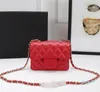 Classic single Design Shoulder Handbag Designer Crossbody Bag Women Luxurys Designers Bags Leather purse gold and silver Chain Handbags