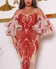 2022 Красные арабские вечерние платья с накидными обертками с высоким расщеплением атласных аппликаций выпускные платья Матери невесты Формальные платья для вечеринок1990229