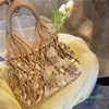 Sacos à noite Senhoras Designer Nylon Bolsas Bolsas Para As Mulheres 2021 Moda Weave Flor Um ombro Sac de Luxe Femme Marque