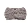 Knitted cross hairband sports headbands ear protection headgear handmade tousle accessories warm corduroy headband de185