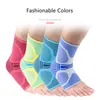 Ankle Support 1Pair Sports Protective Guard Elastic Compression Sleeve Brace Strap Basketball Football Foot Protector Wrap