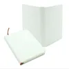 Sublimation Blank Notebook A5/A6 저널 가죽 노트북 DIY 학교 사무실 여행을위한 개인화 된 뜨거운 전송 인쇄