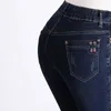 Frühling Mom Skinny Jeans Frau Hohe Taille Plus Größe Herbst Winter Denim Hosen Stretch Damen Marke Jean Damen Hosen 210720